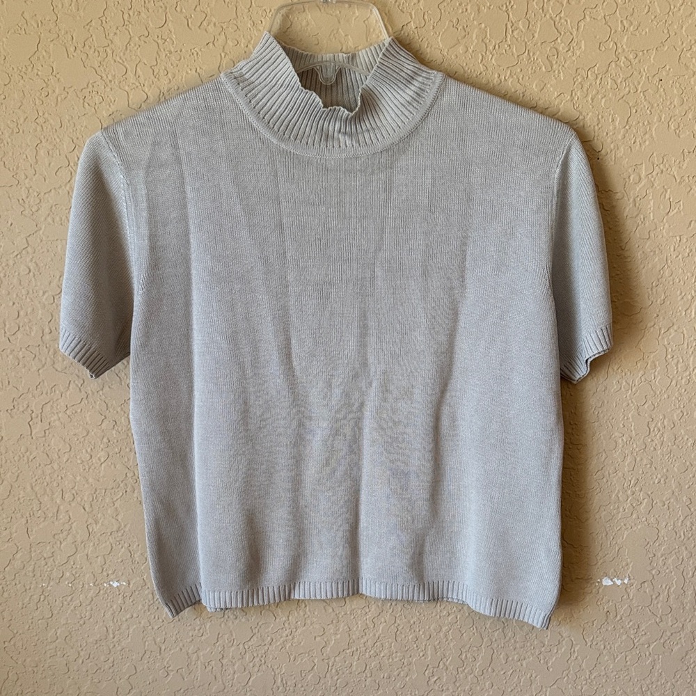 Barry Bricken Ribbed Knit Sweater